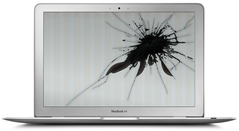 Замена ремонт матрицы дисплея макбука, macbook