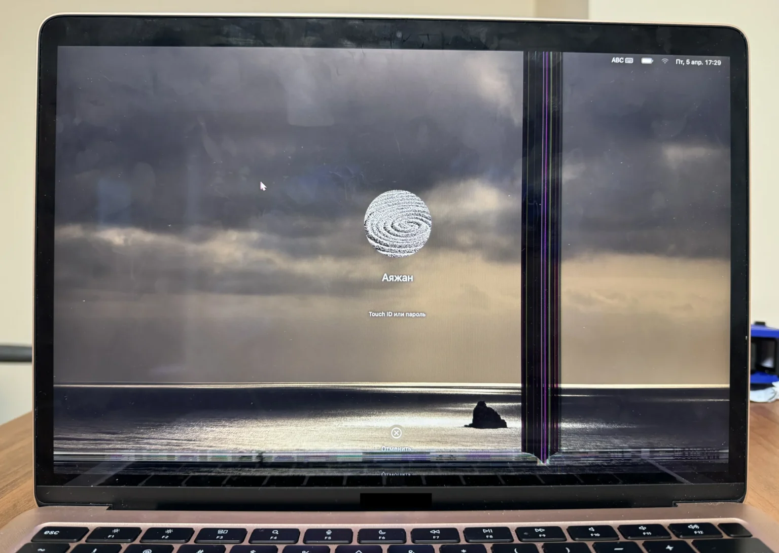 Замена матрицы макбука Macbook Air M1 A2337 в Алматы